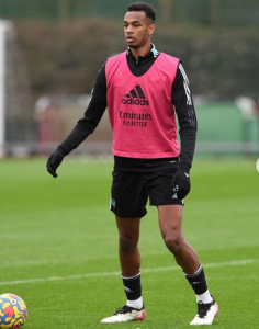 Teenage Nigerian CB continues training with Arsenal first team ahead of trip to Germany