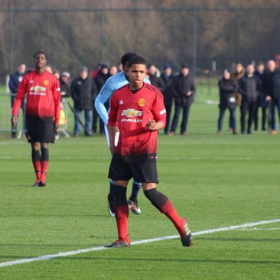  Rashford, Lingard Watch Highly-Rated Nigerian Striker Score For Manchester United U18 Team 