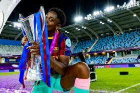 UWCL : Ex-Arsenal striker Oshoala gets medical green light to face Chelsea, Lopez in Barca squad too 