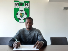 (Photo Confirmation) Former Nigeria U23 Striker Taiwo Joins MFK Karvina On Loan 
