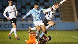 UYL: Manchester City's Captain Fantastic Nmecha Scores In Win Over Inter Milan