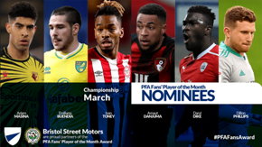 Orlando City loanee Dike nominated for PFA Fans' Player of the Month award