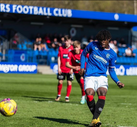 SLFL : Rangers new boy Ishaka  bags assist but sees red in come-from-behind win v East Stirlingshire