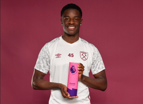 West Ham's Odubeko named Premier League 2 Player of the Month for April 2021