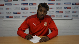 Official : Norwich City Loan Out Teenage Striker Omotoye To Swindon Town 