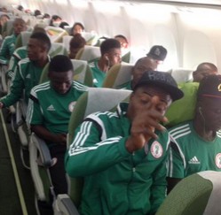 Dream Team Departs Gabon For Abuja