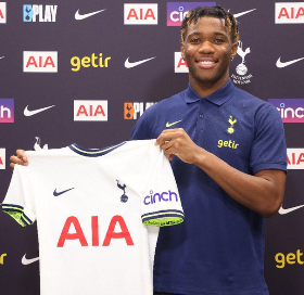 Tottenham-owned Italian-Nigerian fullback reaches highest market value in his career  