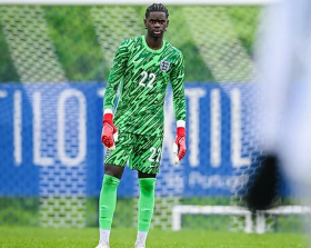 Arsenal shot-stopper eligible for Super Eagles and Black Stars makes debut for England U18s
