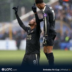 Peterborough United 1 Leicester 5: Iheanacho Nets Brace; Ndidi Opens Season Account