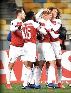 Vorskla Poltava 0 Arsenal 3 : Saka Becomes Youngest Nigerian To Debut For Arsenal, Feature In Europa League 