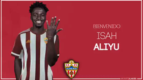 Done Deal : Left-Footed Attacking Midfielder Aliyu Inks Multi-Year Almeria Contract
