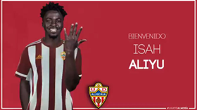 Done Deal : Left-Footed Attacking Midfielder Aliyu Inks Multi-Year Almeria Contract 