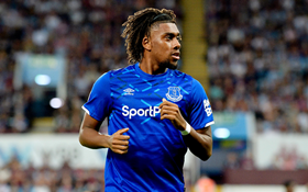 Alex Iwobi Makes Full Debut For Everton Against Akinde's Lincoln City