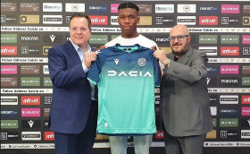 Done deal : Nigerian left-back joins Serie A club Udinese on loan 