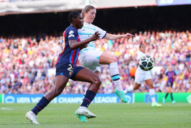 Oshoala on show at Camp Nou as Barcelona beat Chelsea on aggregate to reach UWCL final