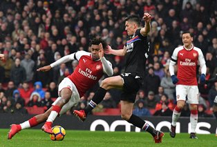 Alex Iwobi Ends Three-Month Goal Drought As Arsenal Thrash Eagles