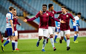  Aston Villa's Dutch-Nigerian Starlet Too Hot For Reading To Handle In FA Youth Cup 