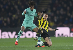 'The Best Attacking Player On The Pitch', Iwobi Impresses The Press As Arsenal Beat Watford