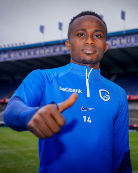 Official : Racing Genk sign former Flying Eagles striker
