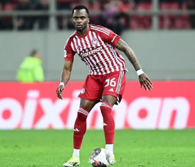 20yo Super Eagles-eligible central defender Abbey makes his debut for Greek giants Olympiakos