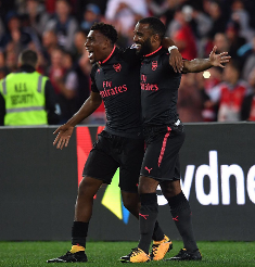 Arsenal Celebrate Alex Iwobi's Debut, Eagles Star Tipped To Be The Next Ozil 