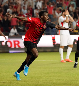 Former Manchester City Striker Kayode Announces Arrival In Turkey With Two Goals