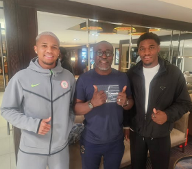 Former Three Lions forward holds talks with NFF in London after pledging future to Super Eagles