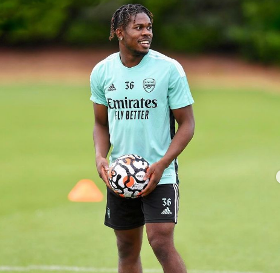 Arsenal's Nigerian-born midfielder returns to training after recovering from coronavirus