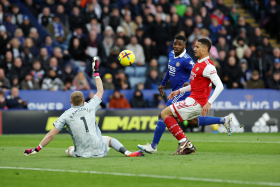 Iheanacho's goal disallowed, Ndidi captains Leicester as Arsenal secure win at King Power Stadium