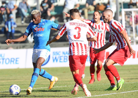 Osimhen Scores Another Hat-trick As Napoli Thrash Teramo 4-0 In Friendly
