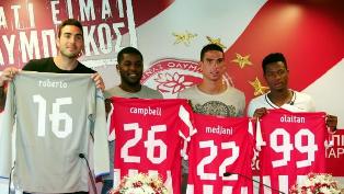 Olympiakos Unveil Super-kid Michael Olaitan 