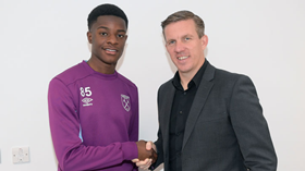 Former Man Utd Striker Odubeko Scores Hat-Trick For West Ham U18s Vs Southampton