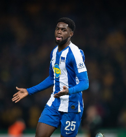 Hertha Berlin confirm Super Eagles-eligible CB has left training camp ahead of transfer
