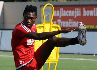 Official : (Photo Confirmation ) Trencin Announce Signing Of Nigeria International Midfielder 