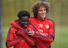 Arsenal's Oldest Player Takes Saka Under His Wing Ahead Of Watford Clash