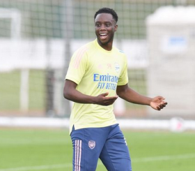  Arsenal manager promotes Olayinka to first team training pre-Wolverhampton Wanderers 