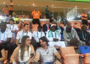 Dream Team Coach Samson Siasia Spies On Colombia Ahead Of Wednesday Clash