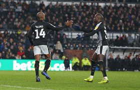Reading's Aluko Hails Ejaria For Helping Him Score In Loss To Derby County 
