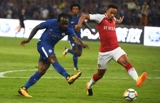 Arsenal vs Chelsea Team News : Iwobi & Moses Start, Morata On The Bench, Sanchez & Hazard In The Stands