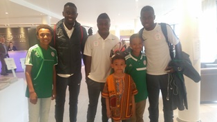 Updated : Exciting Winger Moses Simon Hits Super Eagles Camp