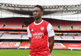 Arsenal's Nigeria-eligible striker lands in France ahead of transfer, deal to be concluded Tuesday 