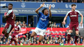 Iwobi reaches milestone as West Ham end Everton's 100% home record under Benitez