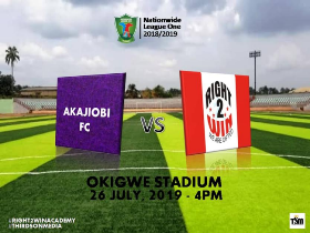  Right2Win Academy Protest Outcome Of Match Day 10 Against Against Akajiobi United 
