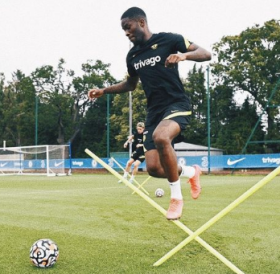 Super Eagles hopeful features in Chelsea vs Chelsea training game