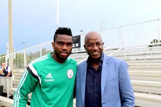 Segun Odegbami Visits Eagles In USA