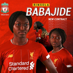  Official : Liverpool FC Women Top Goalscorer Of Nigerian Descent Signs New Contract 