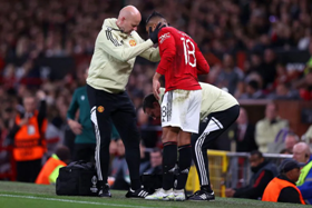 Akanbi meets Man Utd star Casemiro after game to apologise for reckless elbow
