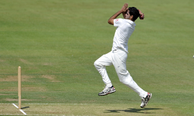 What is overarm bowling?