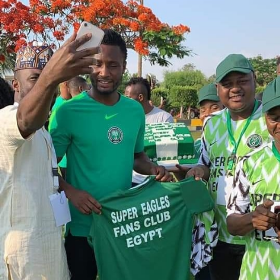 Super Eagles Hit By Sickness Bug; Hold First Training Session In Alexandria 1700 Hours