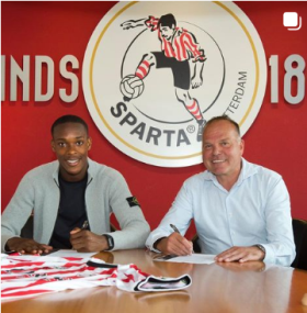 Official : Another Nigerian young star extends contract with Sparta Rotterdam 